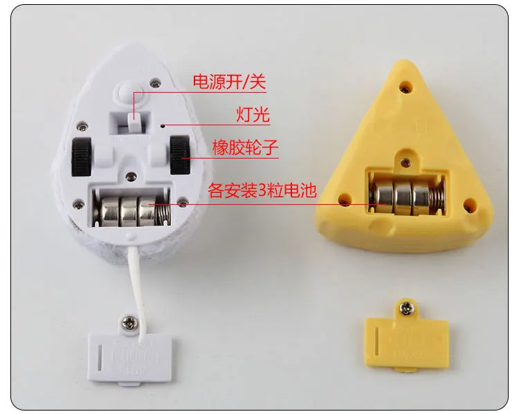 Electric RC Mouse Cat Toy – Remote Control Infrared Moving Rat for Interactive Pet Play & Pranks