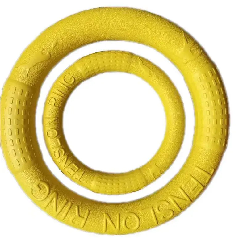 TPR Flying Disk Dog Toy – Anti-Bite Training Ring & Floating Puller 🥏🐶