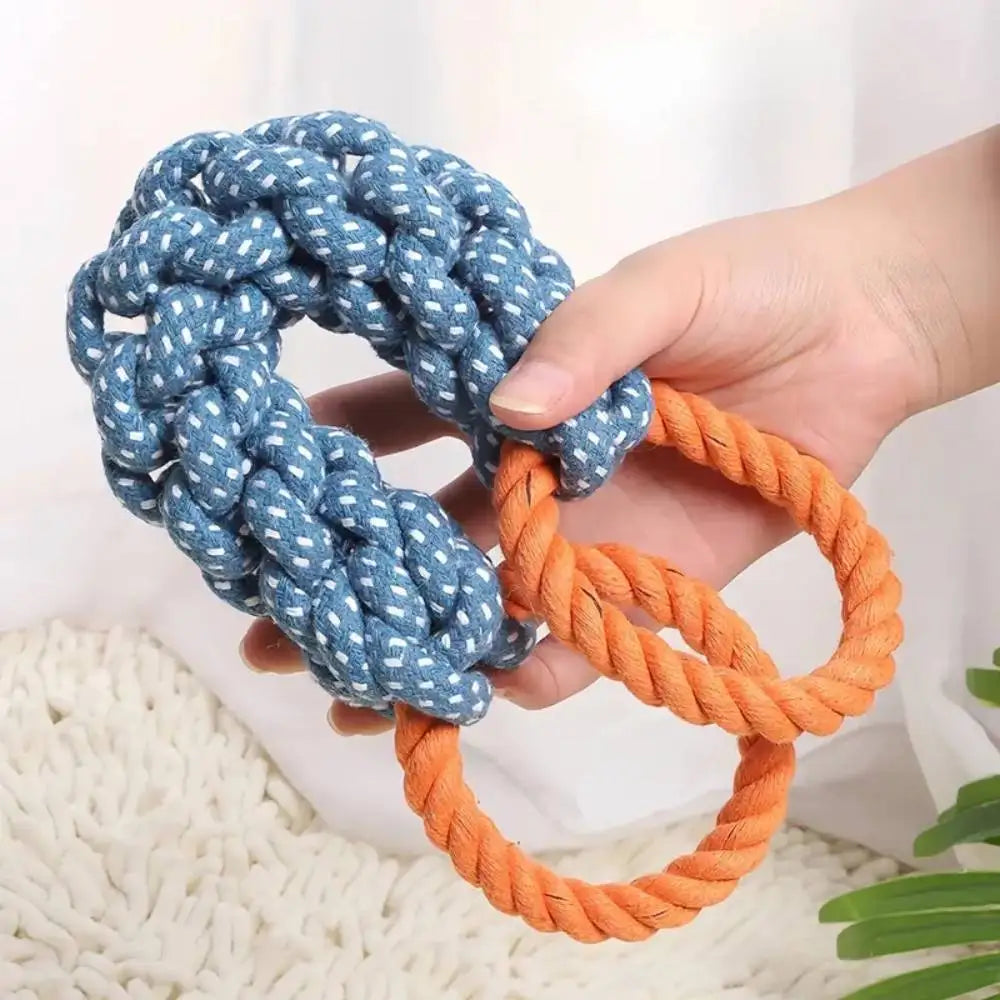 Indestructible Dog Rope Toy – Chew & Tug Training 🐕🪢