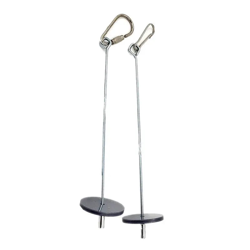 Stainless Steel Bird Toy Skewer – Fruit & Veggie Hanging Holder for Parrots and Small Animals
