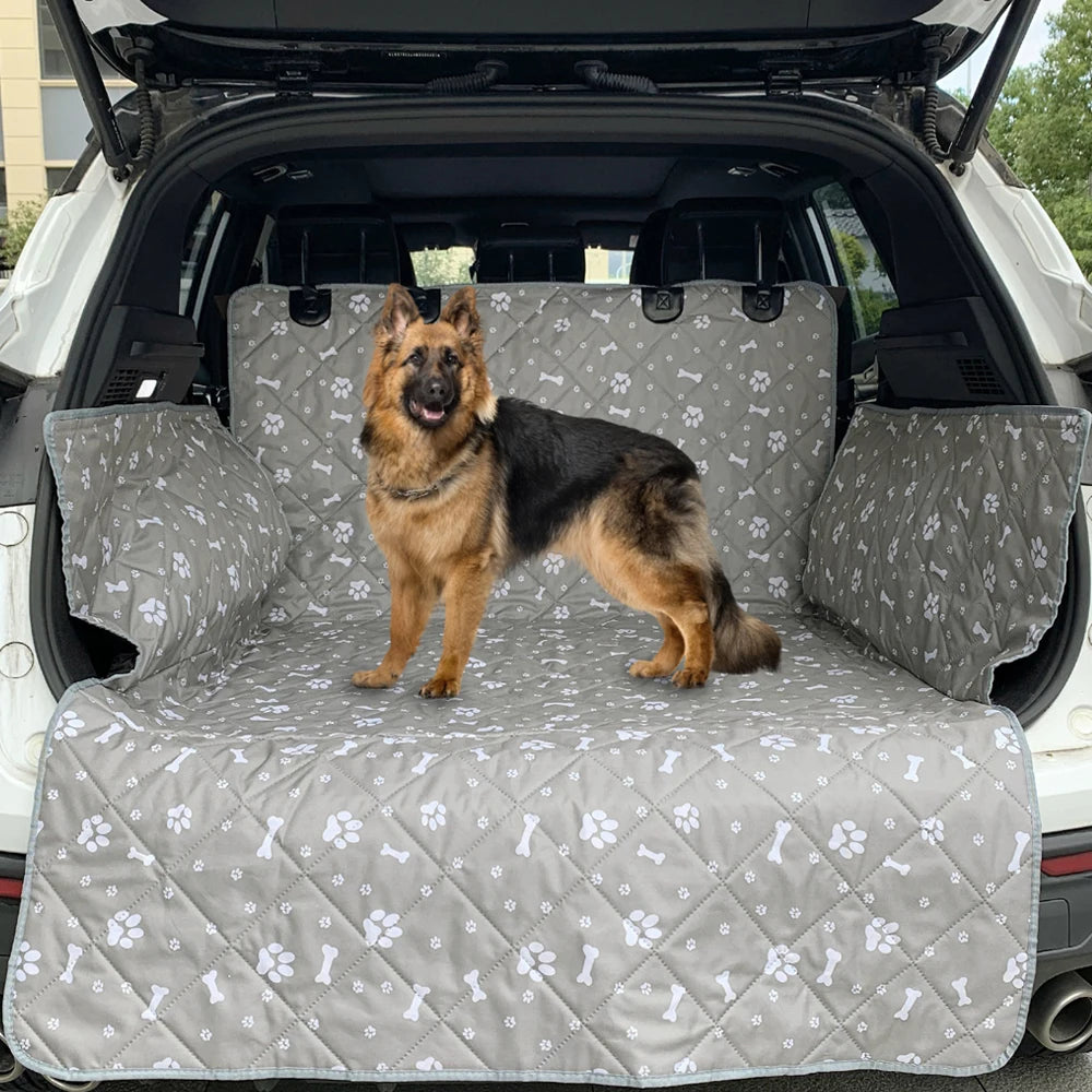 Waterproof SUV Cargo Liner for Dogs – Universal Fit Pet Seat Cover Mat for SUVs, Sedans & Vans