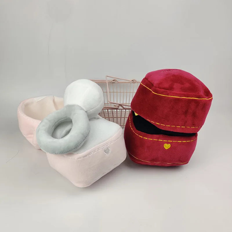 Big Diamond & Ring Box Plush Dog Toy – Cute Creative Engagement Ring Set for Dogs & Puppies
