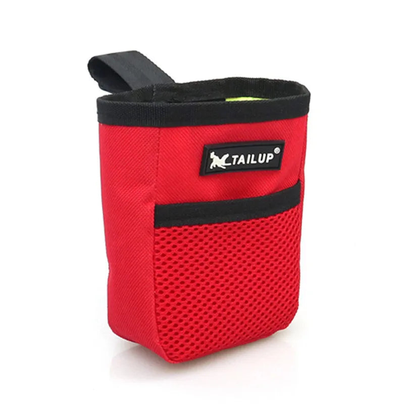 1PC Dog Puppy Training Treat Pouch – Obedience Agility Snack Reward Waist Bag with Food Pocket