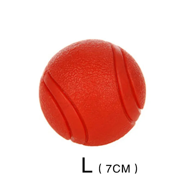 Indestructible Rubber Dog Ball – Durable Bouncy Chew Toy ⚽🐾