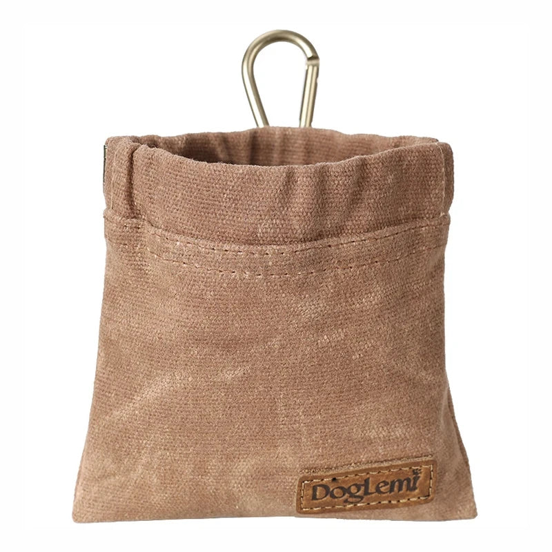 Dog Training Treat Pouch – Portable Outdoor Snack Bag for Pets with Oil-Resistant Interior