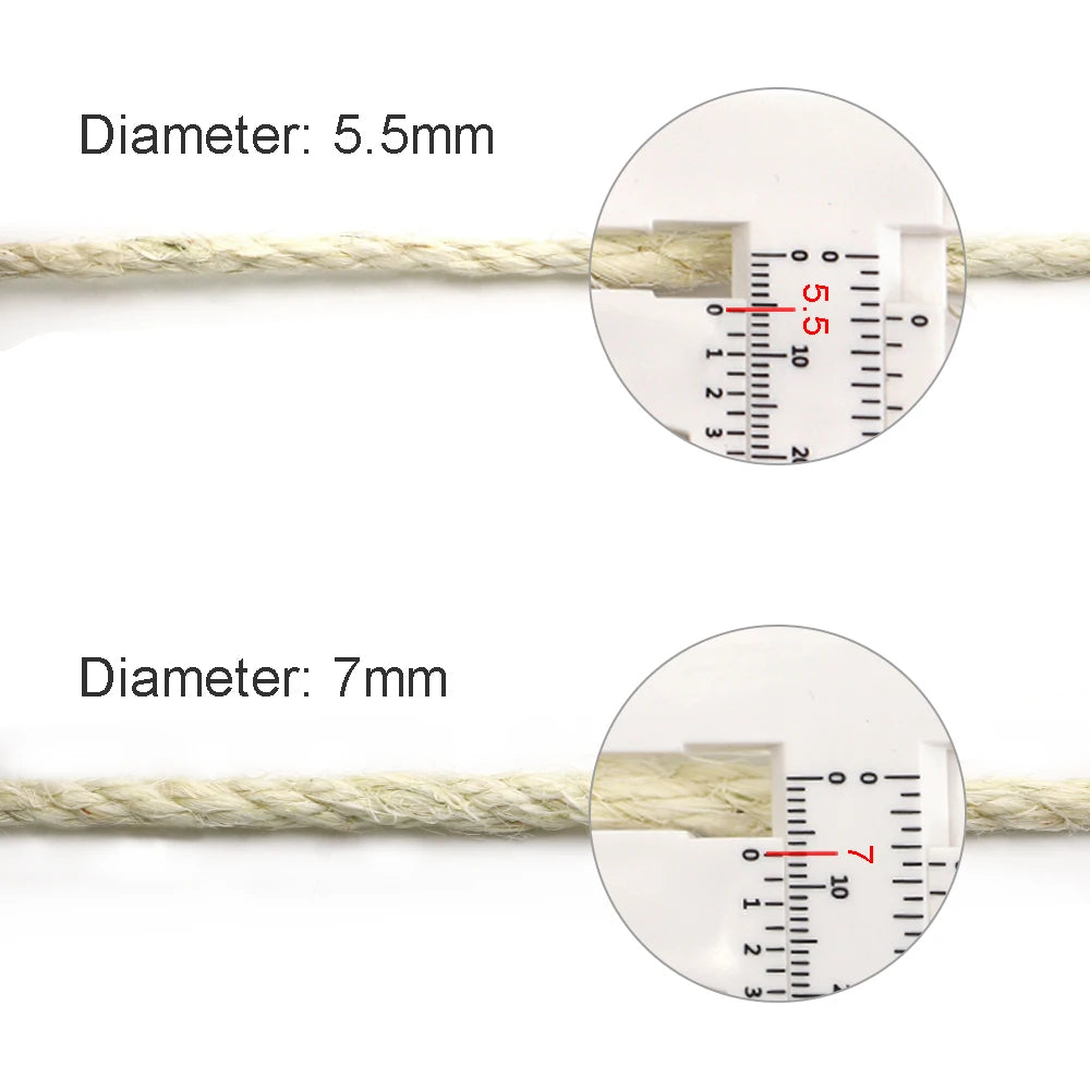 🐱 Sisal Rope – Cat Scratching Post & DIY Climbing Frame Replacement