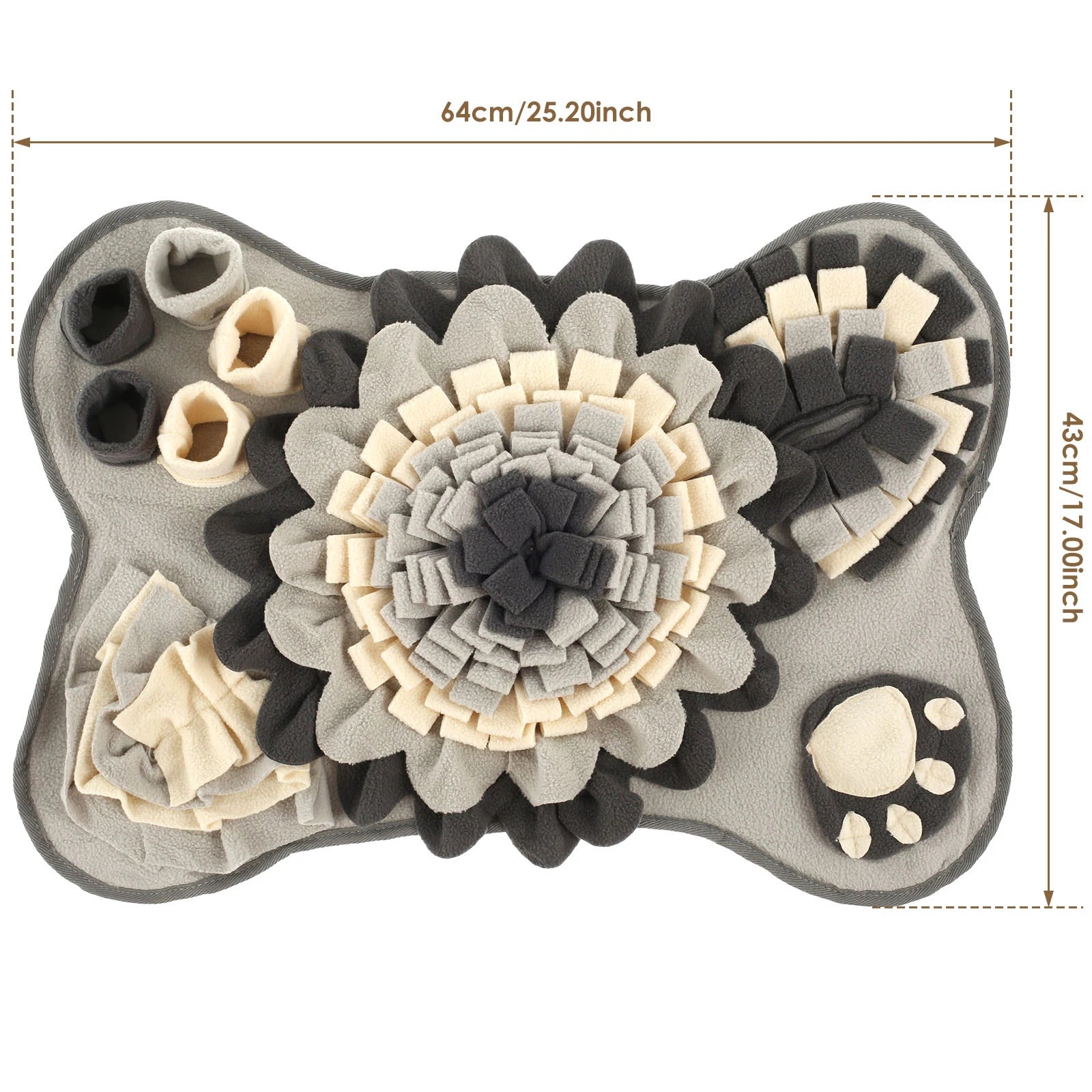 Dog Snuffle Mat – Interactive Feeding & Training Toy 🐶🌿