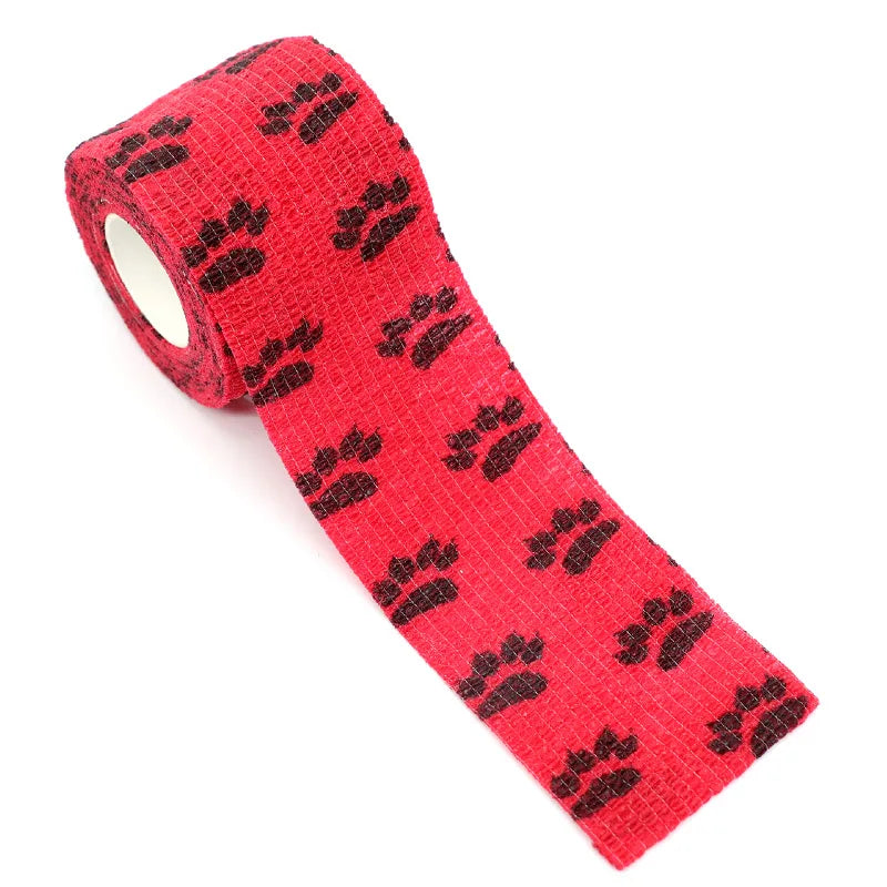 6PCS Pet Puppy Leg Wraps – Self-Adhesive Anti-Dirt Bandages for Dog Feet Protection During Outdoor Walks