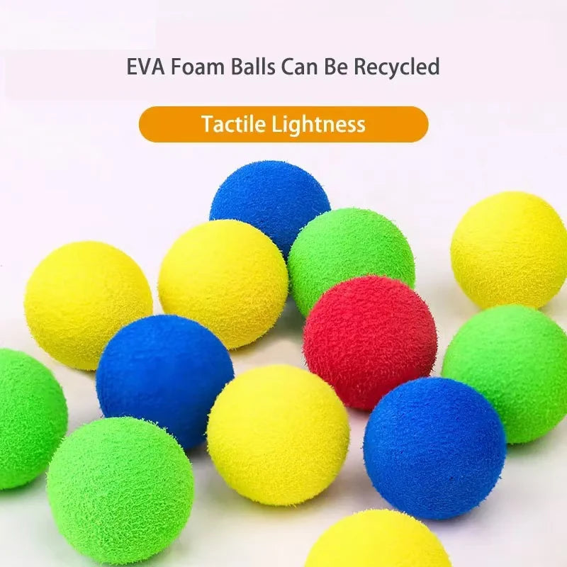 Interactive EVA Ball Launcher Set for Cats & Kittens – Continuous Shooting Pet Toy