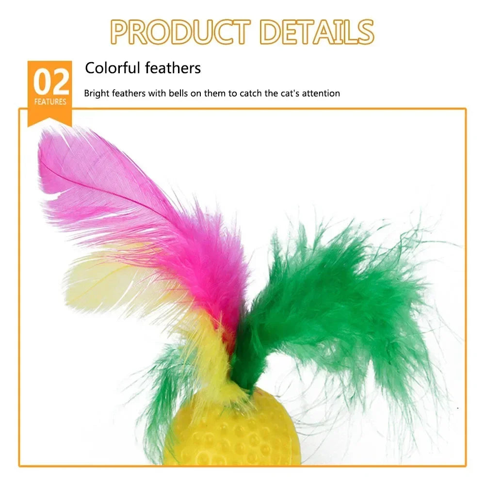 Kitten Toys Variety Pack – Cat Sticks, Mice & Balls