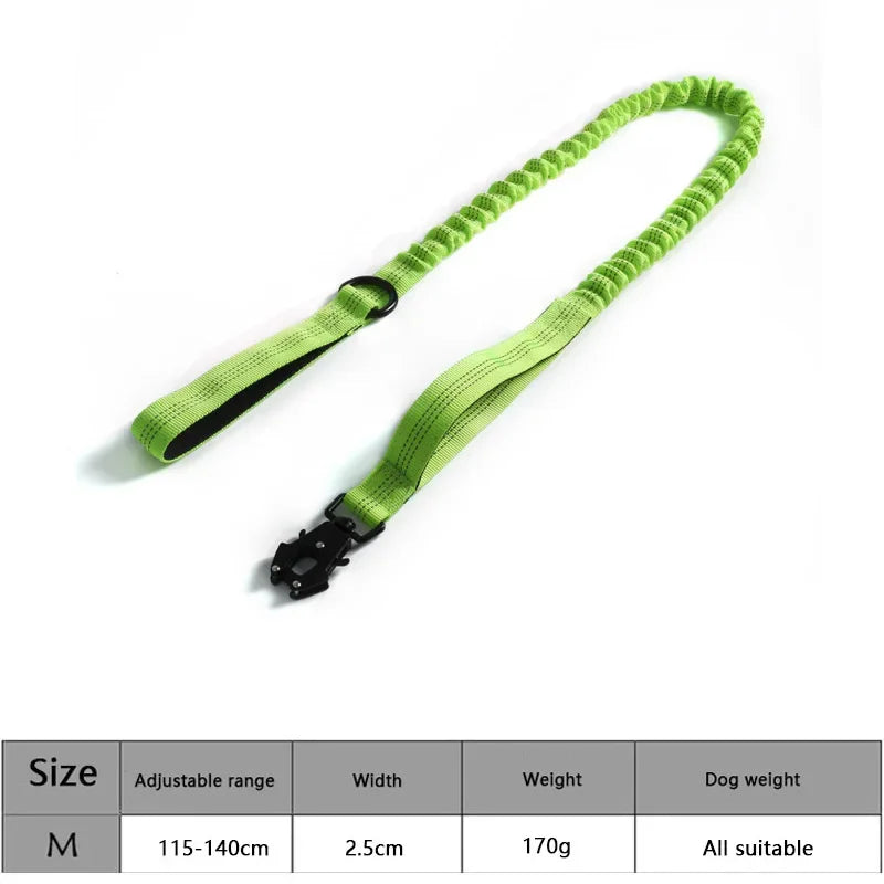Adjustable Tactical Dog Collar & Traction Rope