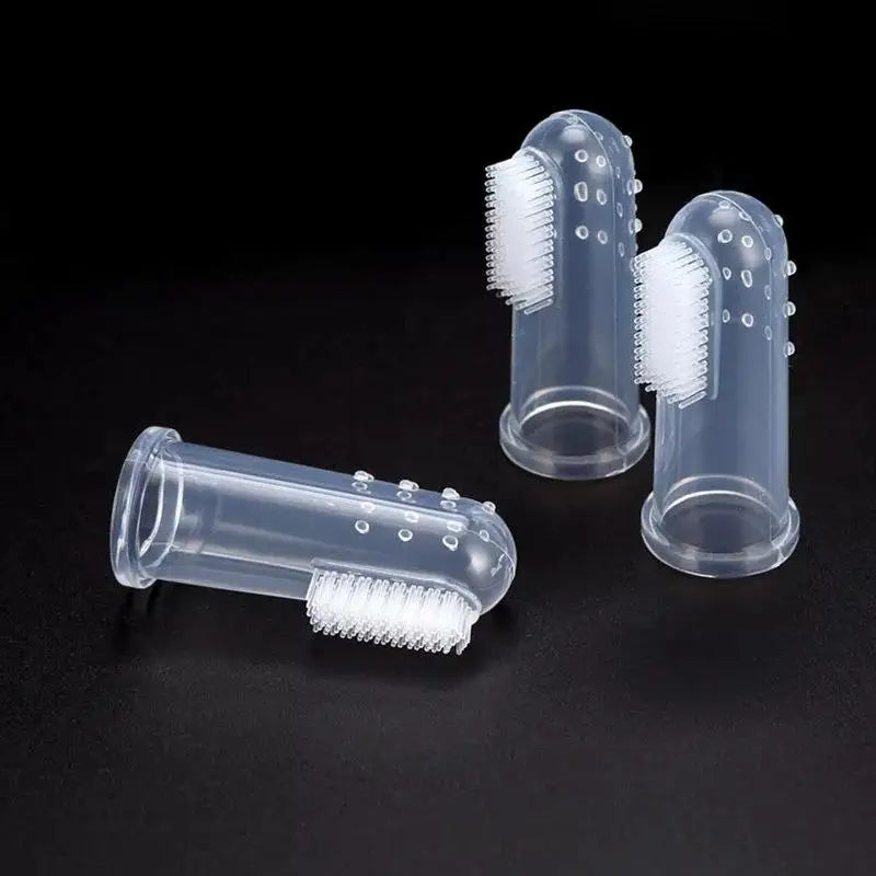 Super Soft Finger Toothbrush for Dogs & Cats – Gentle Pet Dental Cleaning Tool
