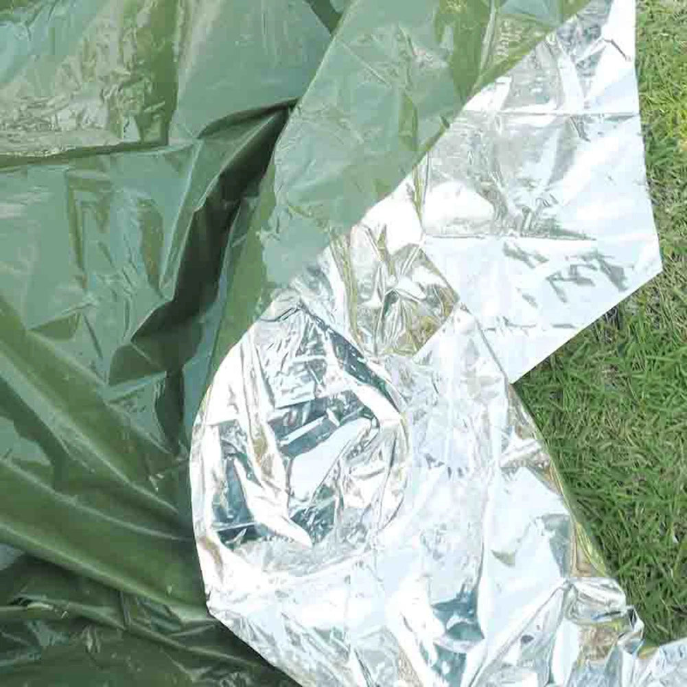 Emergency Thermal Blanket – Waterproof, Windproof Survival Rescue Blanket for Outdoor First Aid & Camping