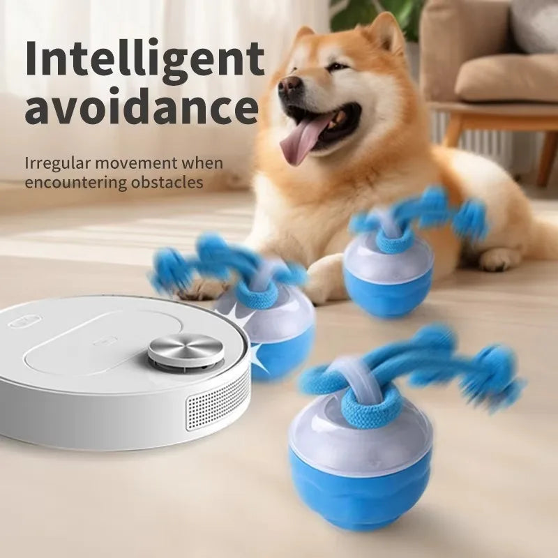 🐶 Electric Interactive Dog Ball – USB Rechargeable Jumping Pet Toy