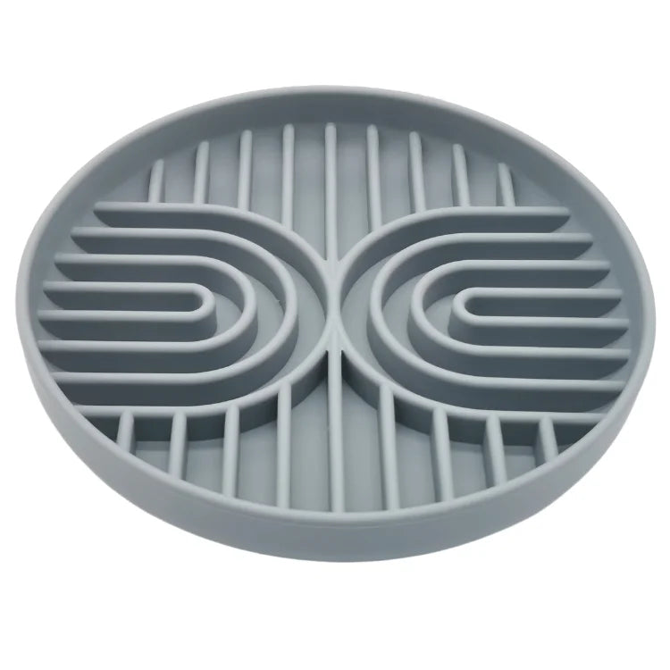 Slow Feeder Pet Bowl – Anti-Slip & Anti-Choking for Cats & Puppies 🐾🍽️