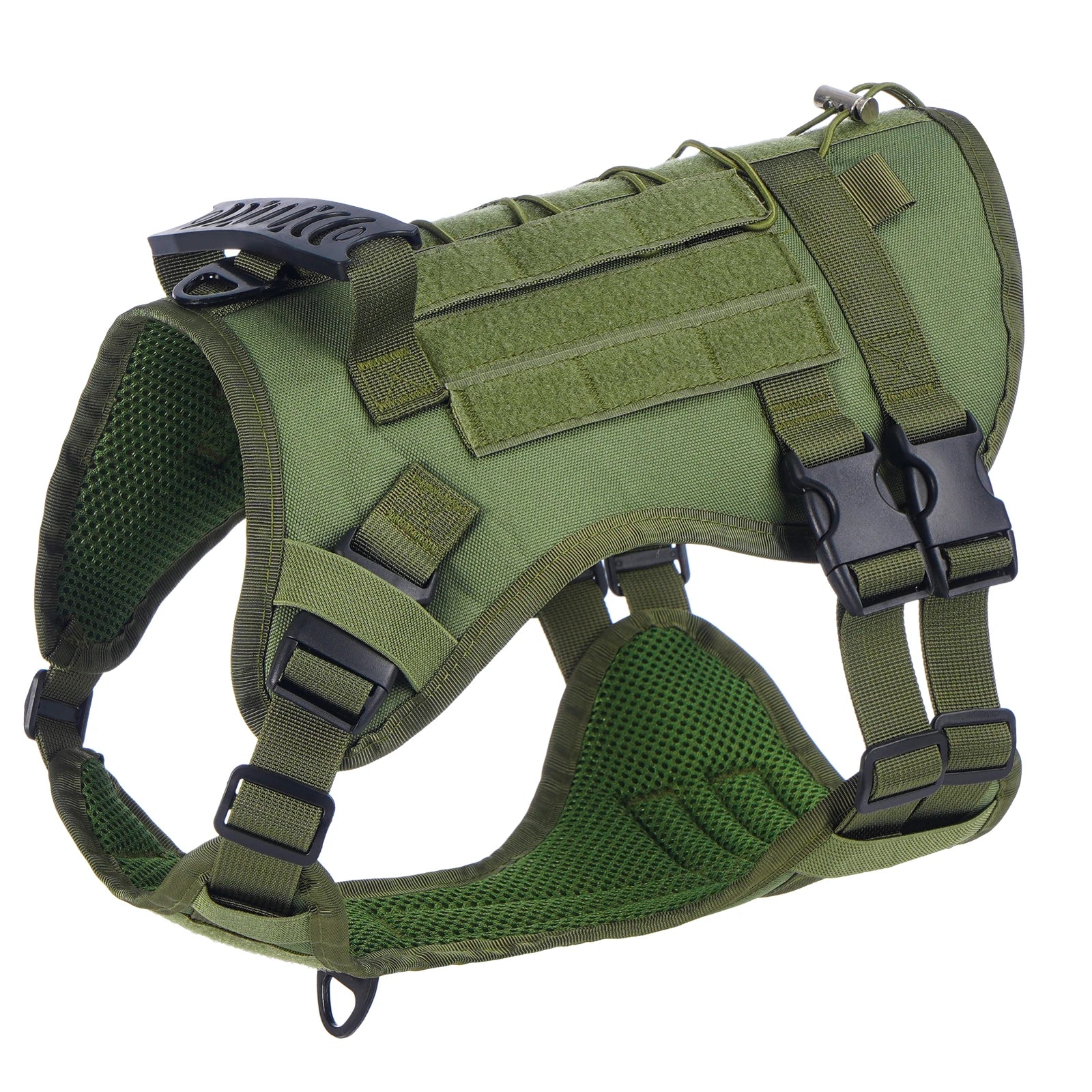 🛡️ Tactical Chest Strap Dog Harness – Heavy-Duty Outdoor Control for Large Dogs 🐕