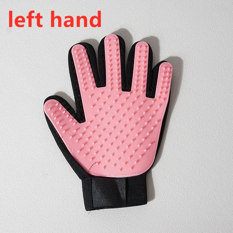 Pet Grooming Glove – Deshedding & Bath Brush Glove for Cats and Dogs