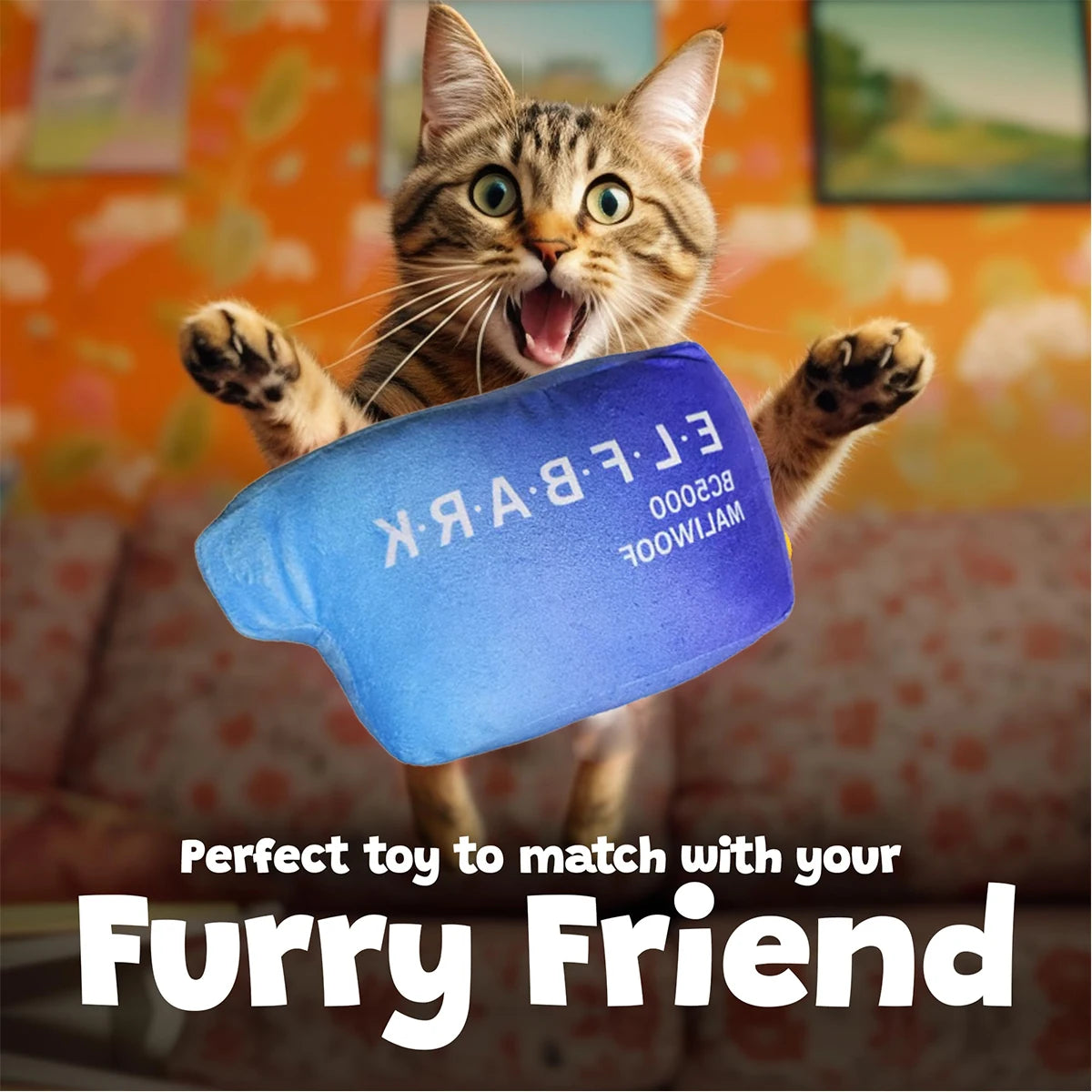 Funny Dog Toys with Squeaker – Cute Parody Plush Puppy and Dog Toys for Small, Medium & Large Dogs