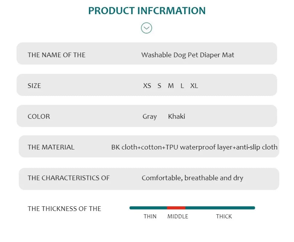 Reusable Dog Pee Pad Blanket – Washable Absorbent Puppy Training Pad & Pet Bed Urine Mat for Car Seat Protection