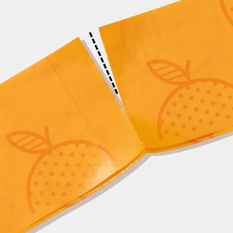 Orange Scented Dog Poop Bags – Degradable Waste Bags with Portable Dispenser for Dog Walking & Cleanup