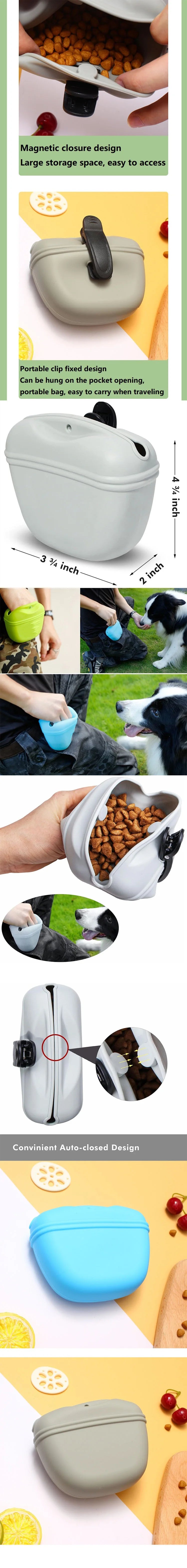 Dog Training Waist Bag – Portable Treat & Snack Pouch 🐶🎯