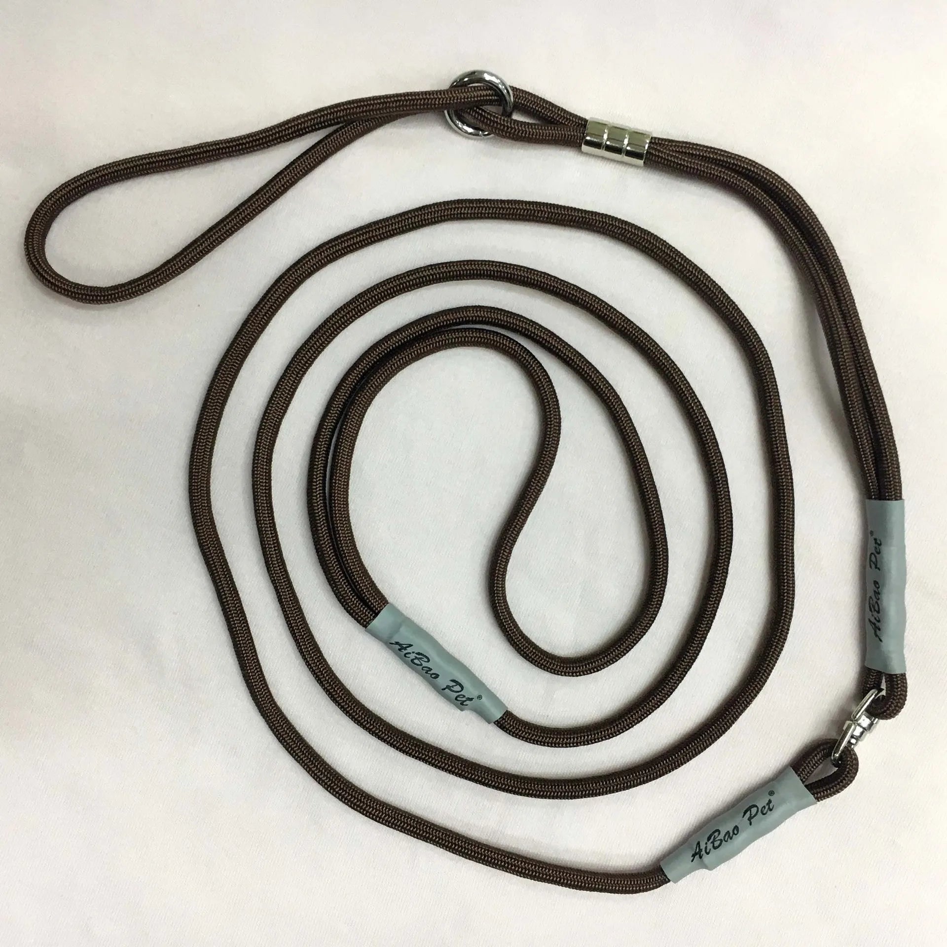 Adjustable Nylon Dog Leash with Padded Handle – Breakaway Pull-Resistant Lead for Dogs & Cats