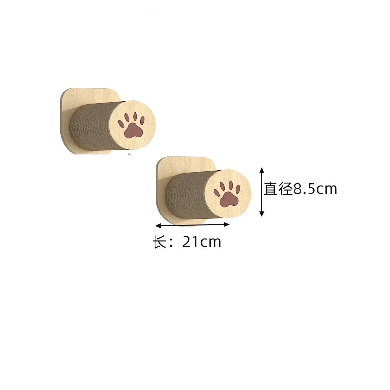 🐾 Wooden Wall Climbing Set for Cats – DIY Modular Cat Tower & Training System