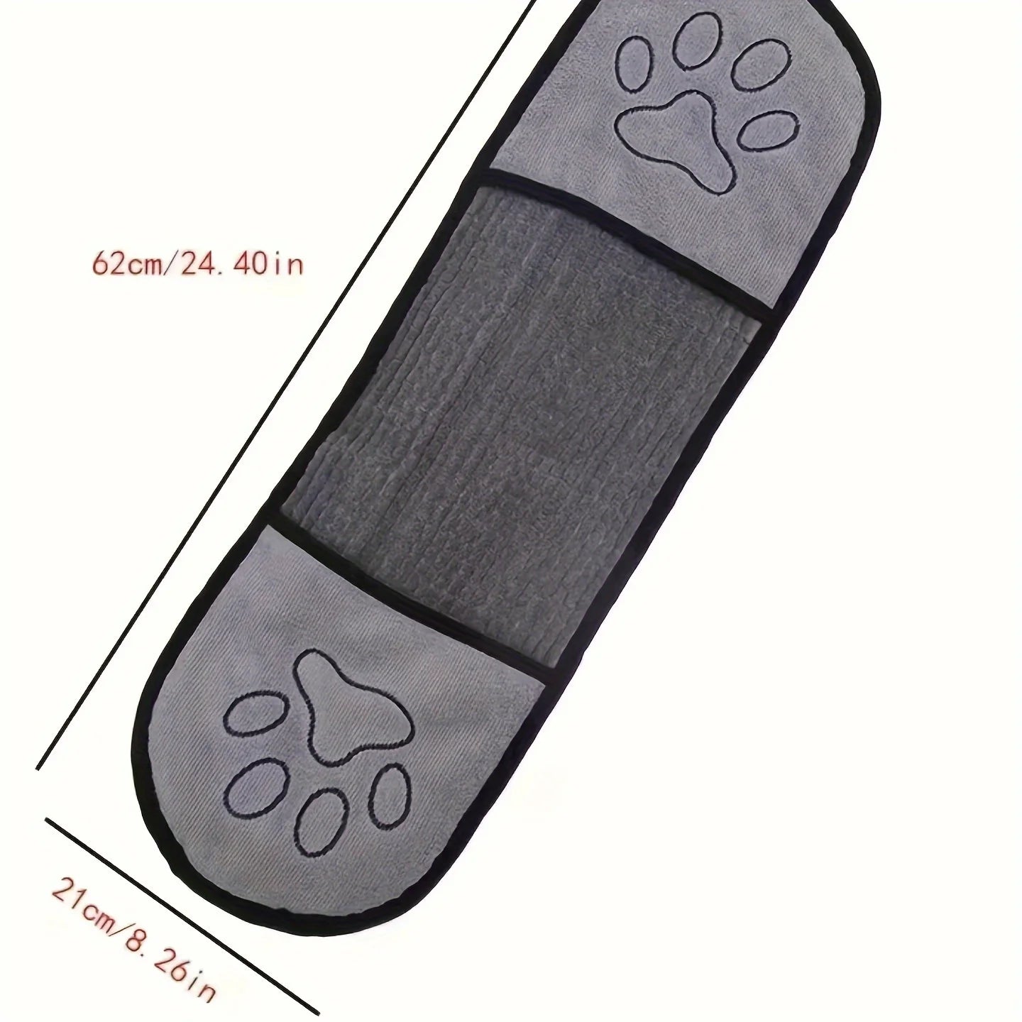 Chenille Pet Bath Towel – Quick Absorbent Dog & Cat Towel for Fast Drying