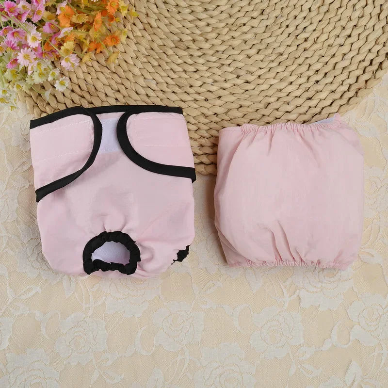 Reusable Pet Diapers – Washable Sanitary Pants for Female Dogs & Male Cats