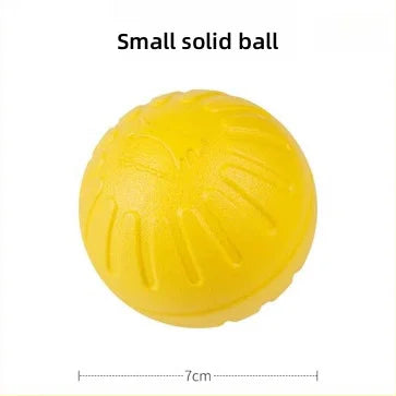 EVA Floating Pet Toy Ball – Bite-Resistant Dog Training Ball with Rope for Teething & Play