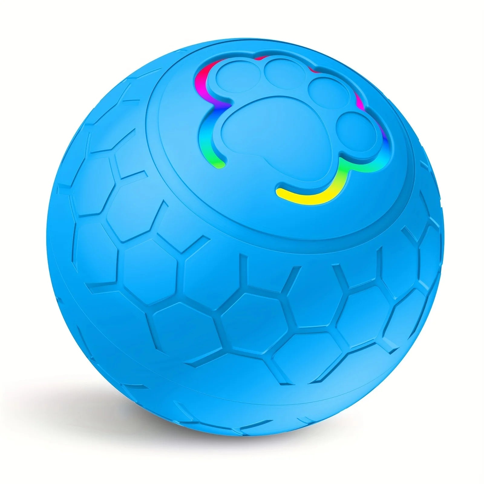 Smart Dog Toy Ball – USB Automatic Bouncing Rolling Ball with RGB Lights