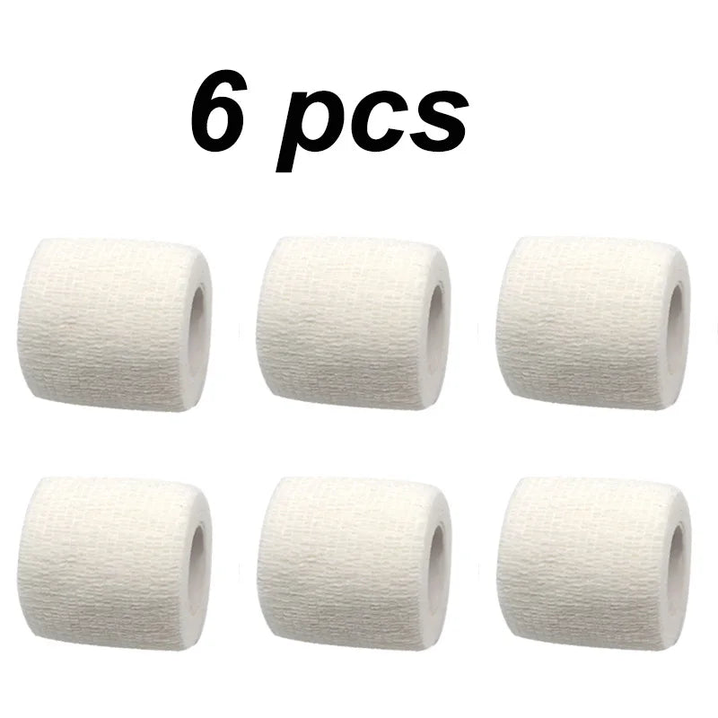 6pcs Disposable Pet Foot Covers – Self-Adhesive Dirty Feet Protection for Cats & Dogs, Elastic Outing Bandage Boots