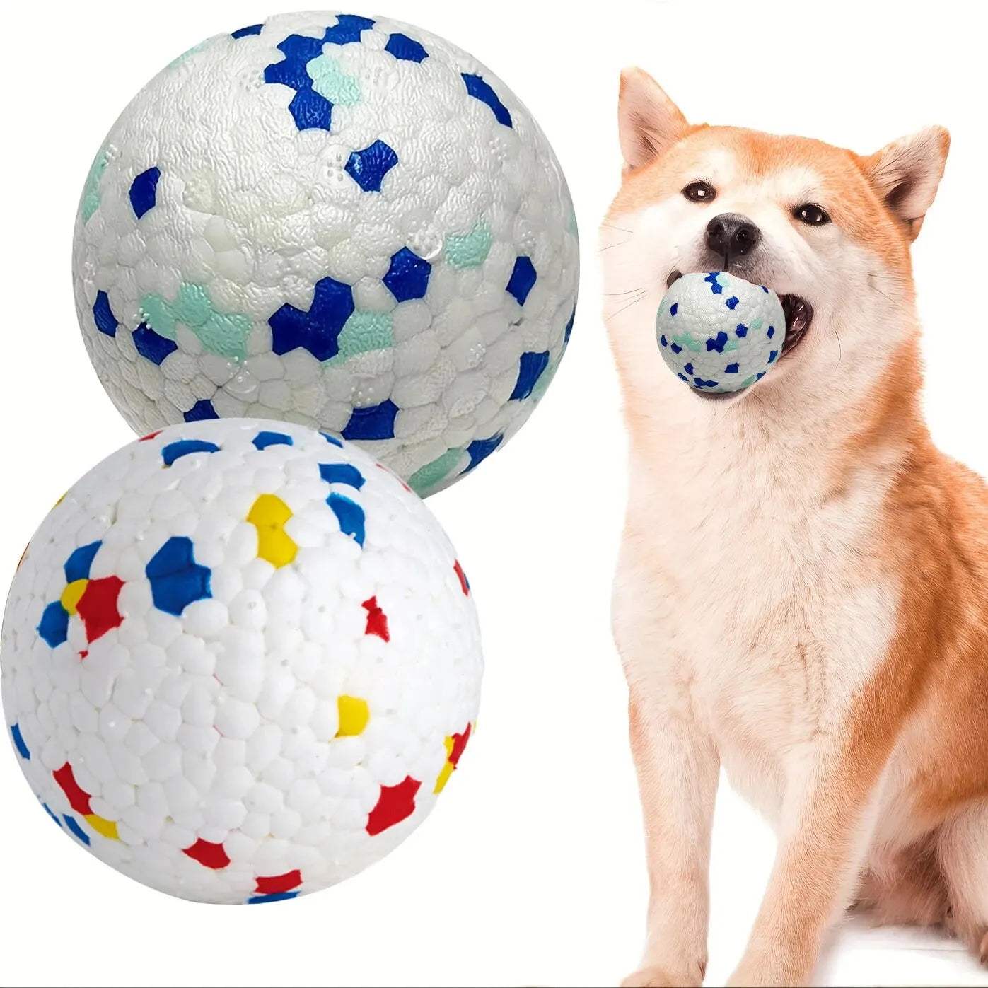 Durable Chew Ball for Dogs – Interactive Teeth-Cleaning Toy