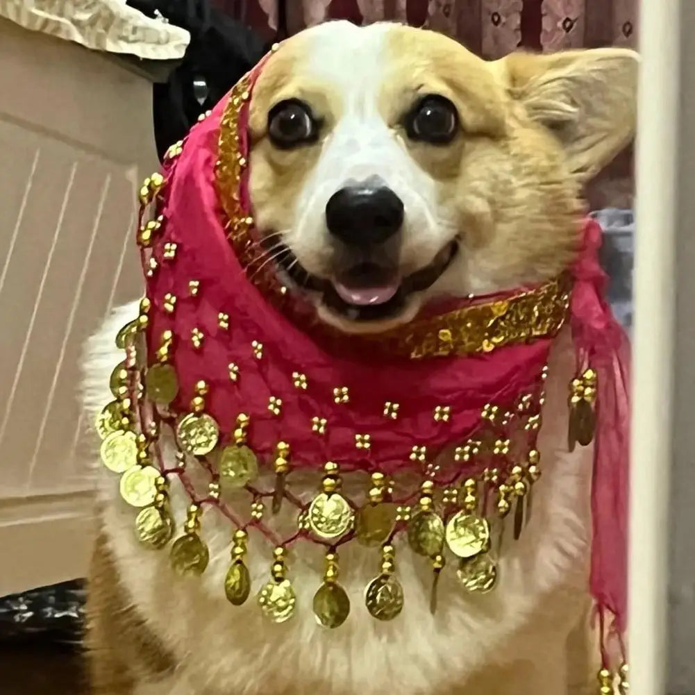Dog Booty Dance Skirt – Fun Pet Costume Wrap for Parties & Cosplay
