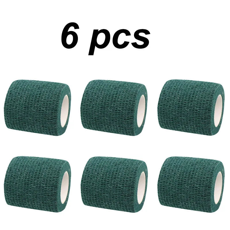 6pcs Disposable Pet Foot Covers – Self-Adhesive Dirty Feet Protection for Cats & Dogs, Elastic Outing Bandage Boots