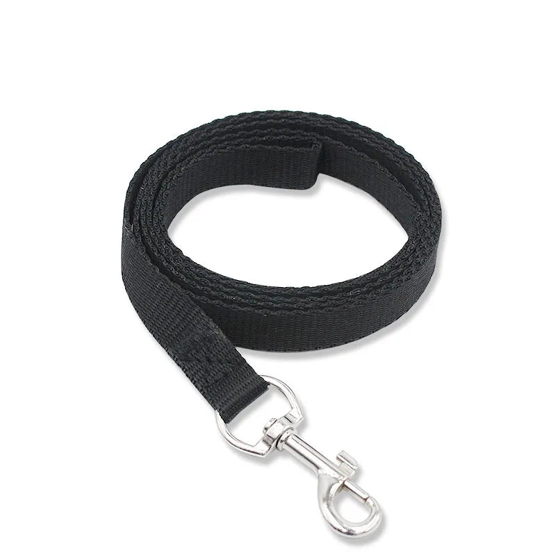 🌈 7-Color Nylon Dog Leash – Durable Training Lead for Daily Walking (1.5cm Width)