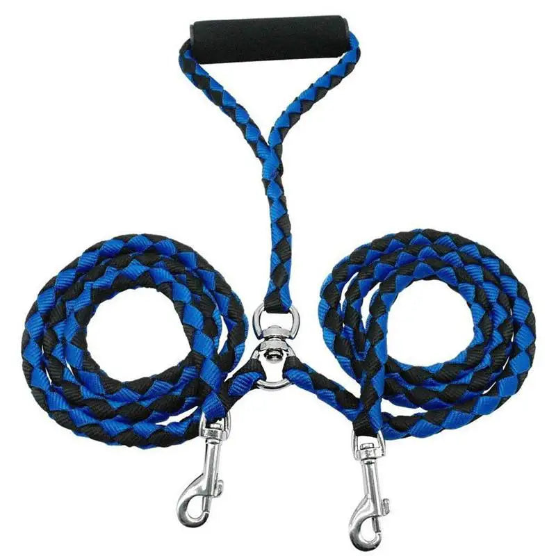 Double Dog Leash – Durable Traction Rope for 2 Dogs 🐕🐕‍🦺