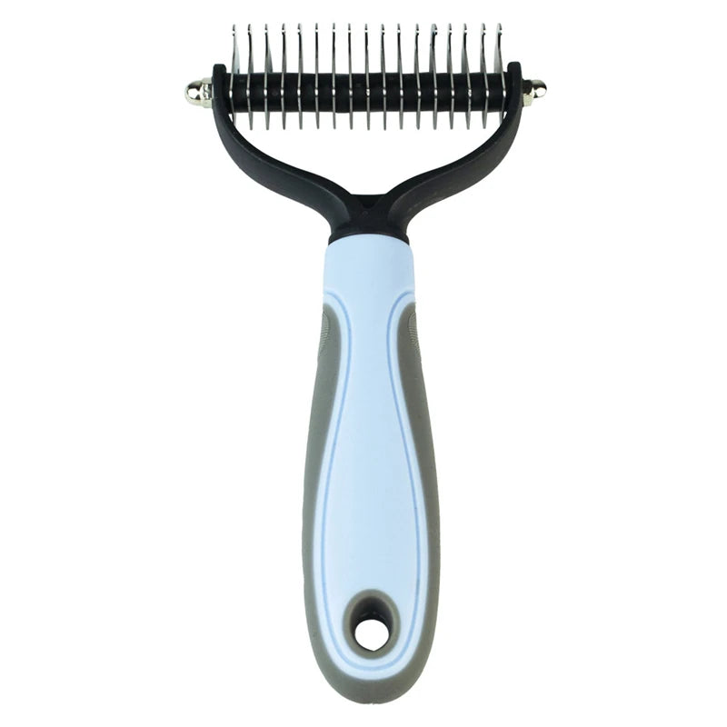 All-in-One Dog & Cat Hair Remover Brush – Grooming Comb for Long, Short & Curly Hair
