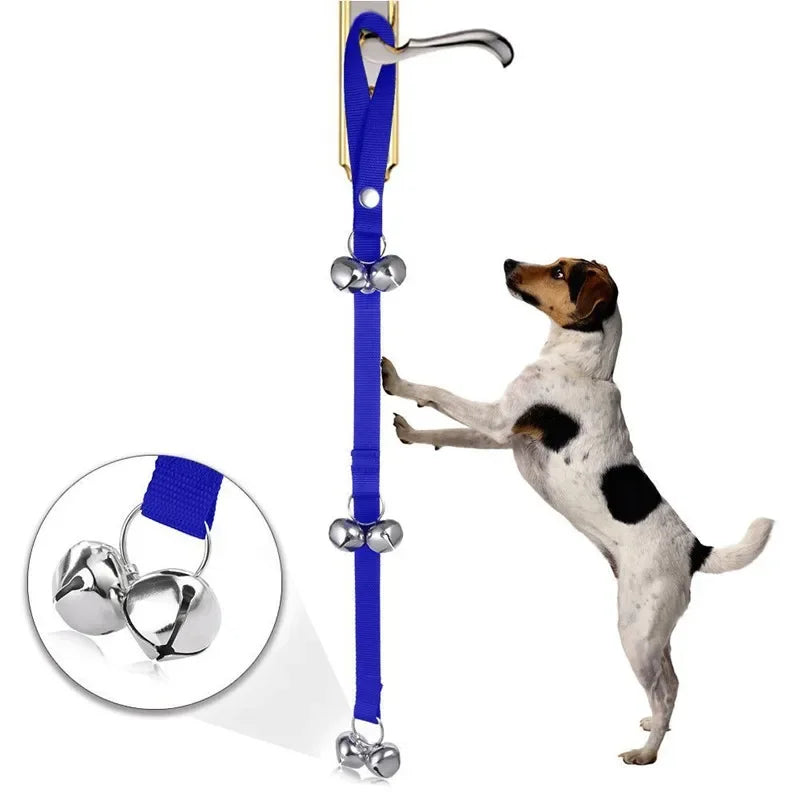Dog Training Doorbell – Adjustable Rope Bell for Indoor Use 🐶🔔
