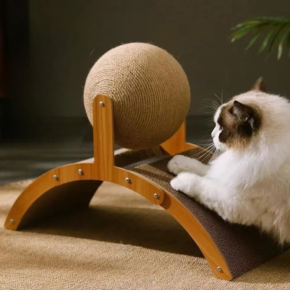 Vertical Arch Cat Scratching Board – Wear-Resistant