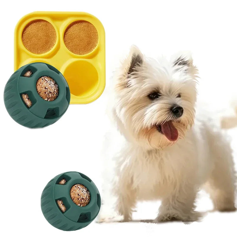 Fillable Food Dog Toy – Slow Licking Silicone Feeder Ball & Frozen Treat Dispenser for Dogs