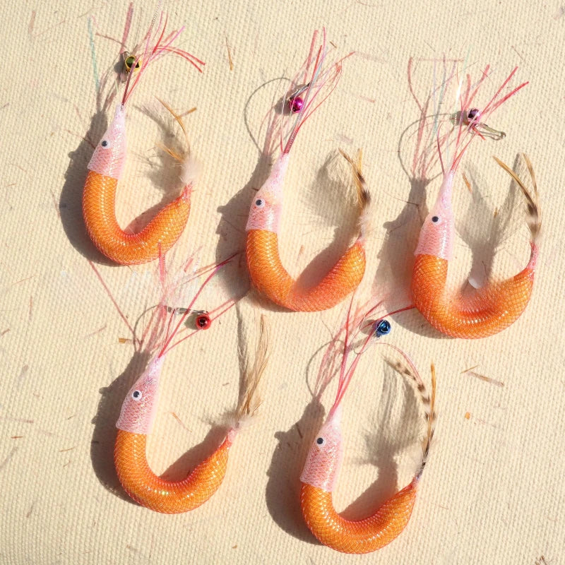 Feather Bell Cat Teaser Toy – Interactive Detachable Prawn Design for Kittens & Cats