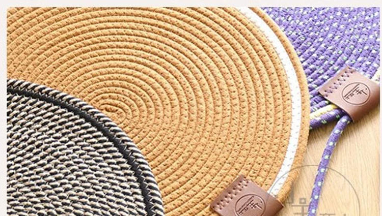 Cotton Rope Cat Scratching Mat – Durable Wear-Resistant Claw Grinder & Scratcher Toy