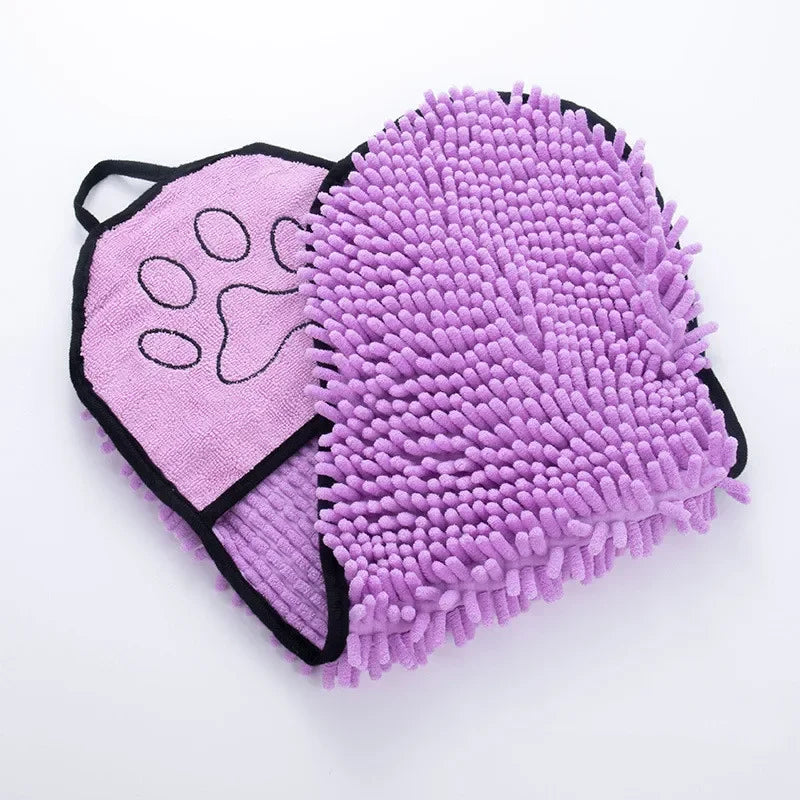 Super Absorbent Quick-Dry Pet Bath Towel – Large Towel for Dogs & Cats