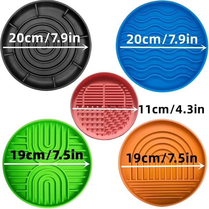 Slow Feeder Pet Bowl – Anti-Slip & Anti-Choking for Cats & Puppies 🐾🍽️