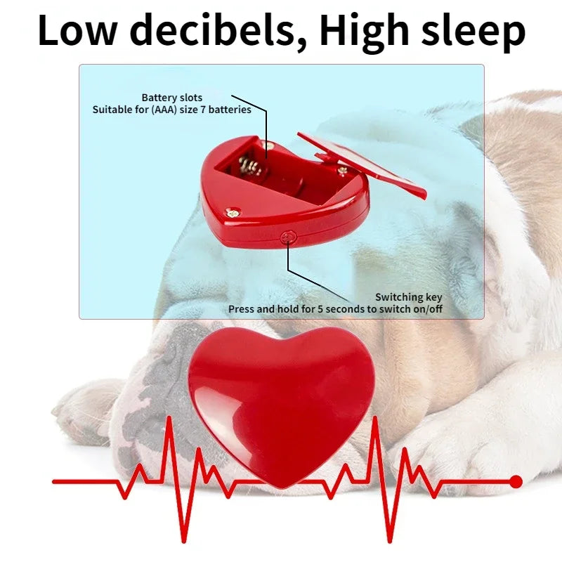 FOYO Heartbeat Puppy Toy – Plush Comfort Doll for Dog Anxiety Relief, Sleep Aid & Behavioral Training