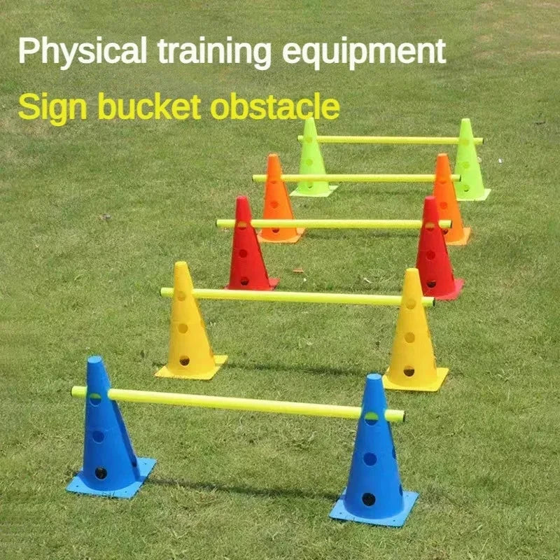 Dog Agility Training Equipment Set – Jumping Bar & Obstacle Course for Pet Exercise & Obedience Training