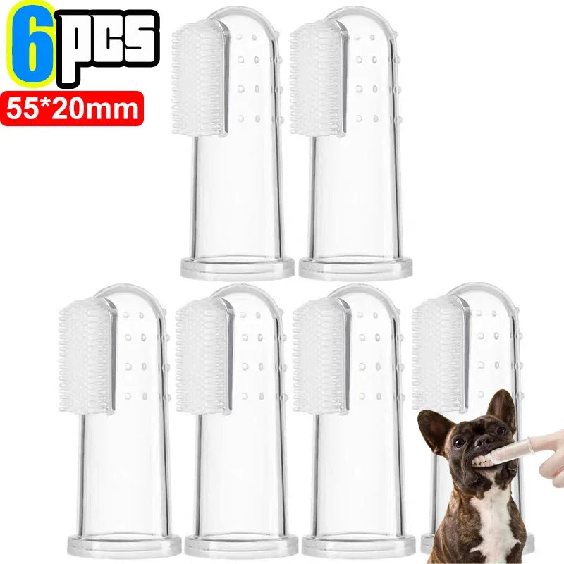 Silicone Soft Pet Finger Cuff Toothbrush