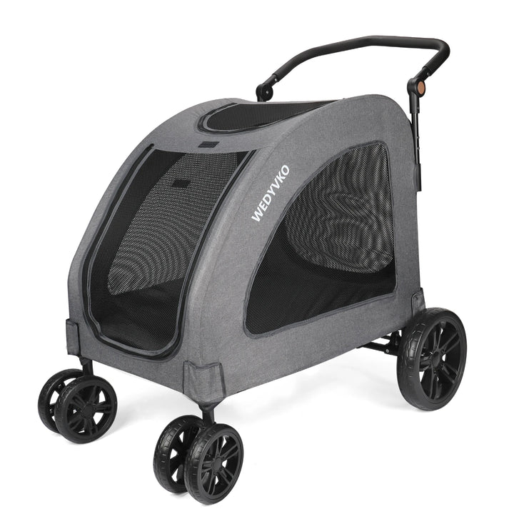3-Wheel Pet Stroller – High Quality, Portable Travel Carrier