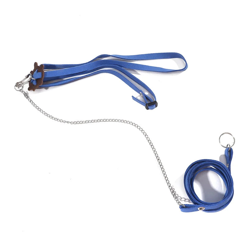 Adjustable Turtle Leash Harness – Outdoor Safety Traction Rope for Small Reptile Pets